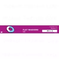 Sae Flat Washers Assortment Set - Various Sizes For Versatile Applications