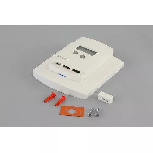 Schneider Electric (Erie) T201 24VAC Digital Heat Only Thermostat, 50–86°F