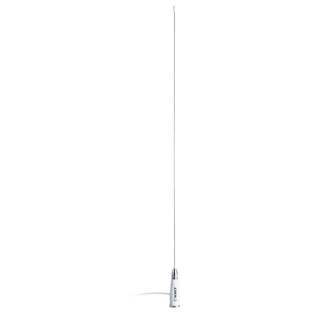 Scout 3.3' Stainless VHF Whip Antenna 3dB with 5M RG-58 Coax KS23A for