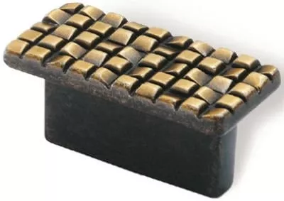 Sd90-152 1.95-inch Antique French Bronze Mosaic Pull