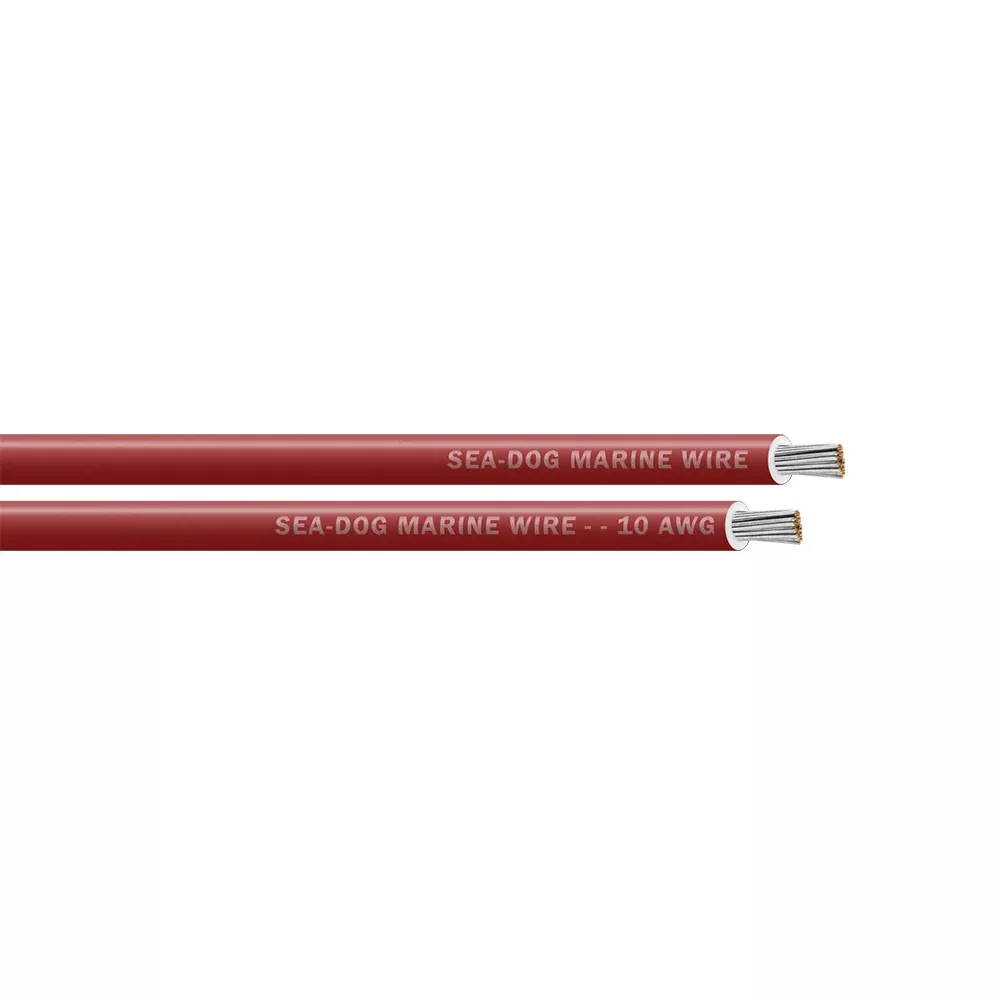 Sea-Dog 10 AWG Red Primary Wire - 100' [8010022]