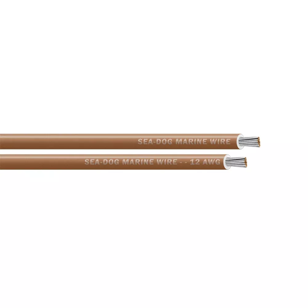 Sea-Dog 12 AWG Tan Primary Wire - 100' [8012122]