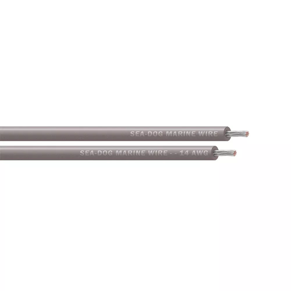Sea-Dog 14 AWG Grey Primary Wire - 500' [8014117]