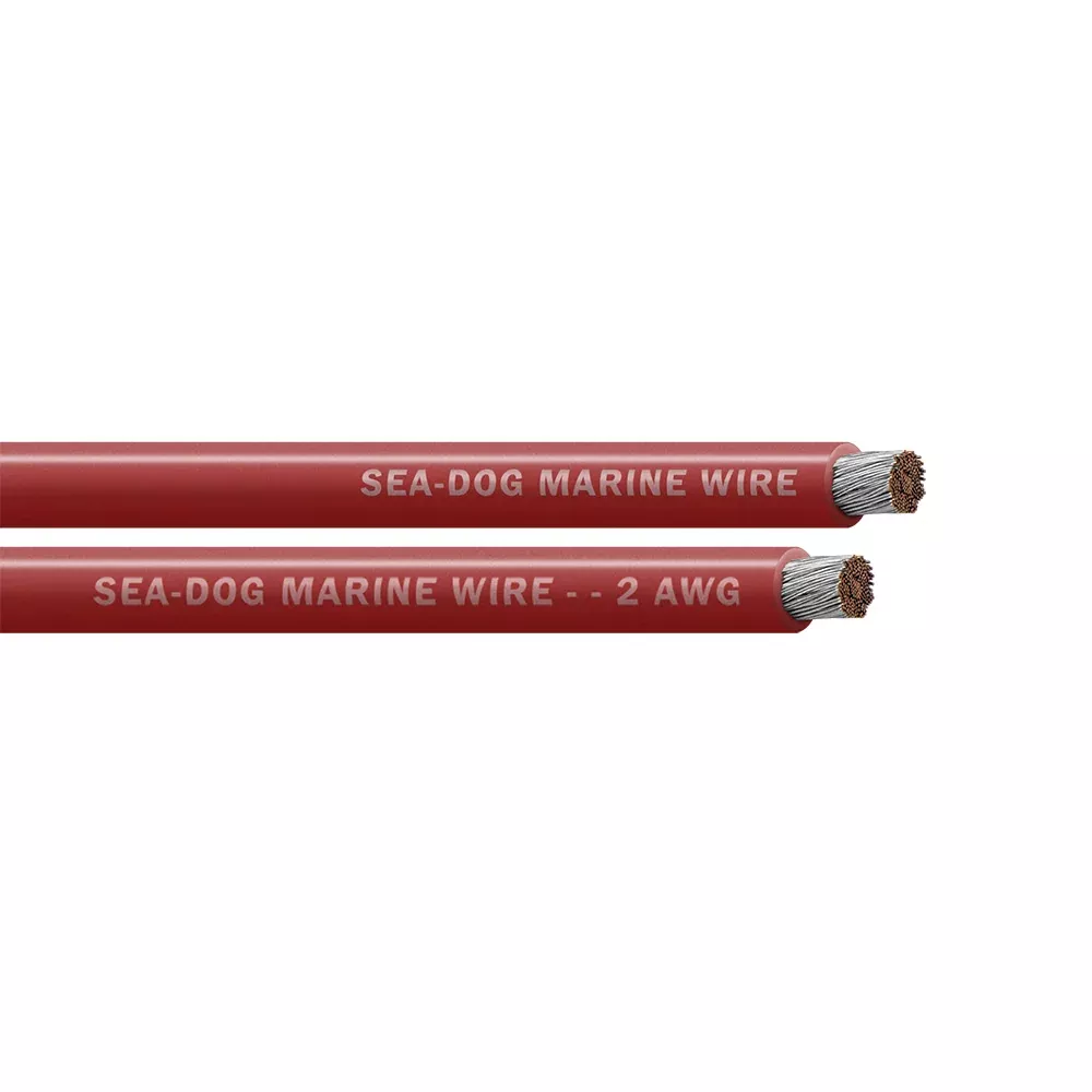 Sea-Dog 2 AWG Red Battery Cable - 400' [8002026]
