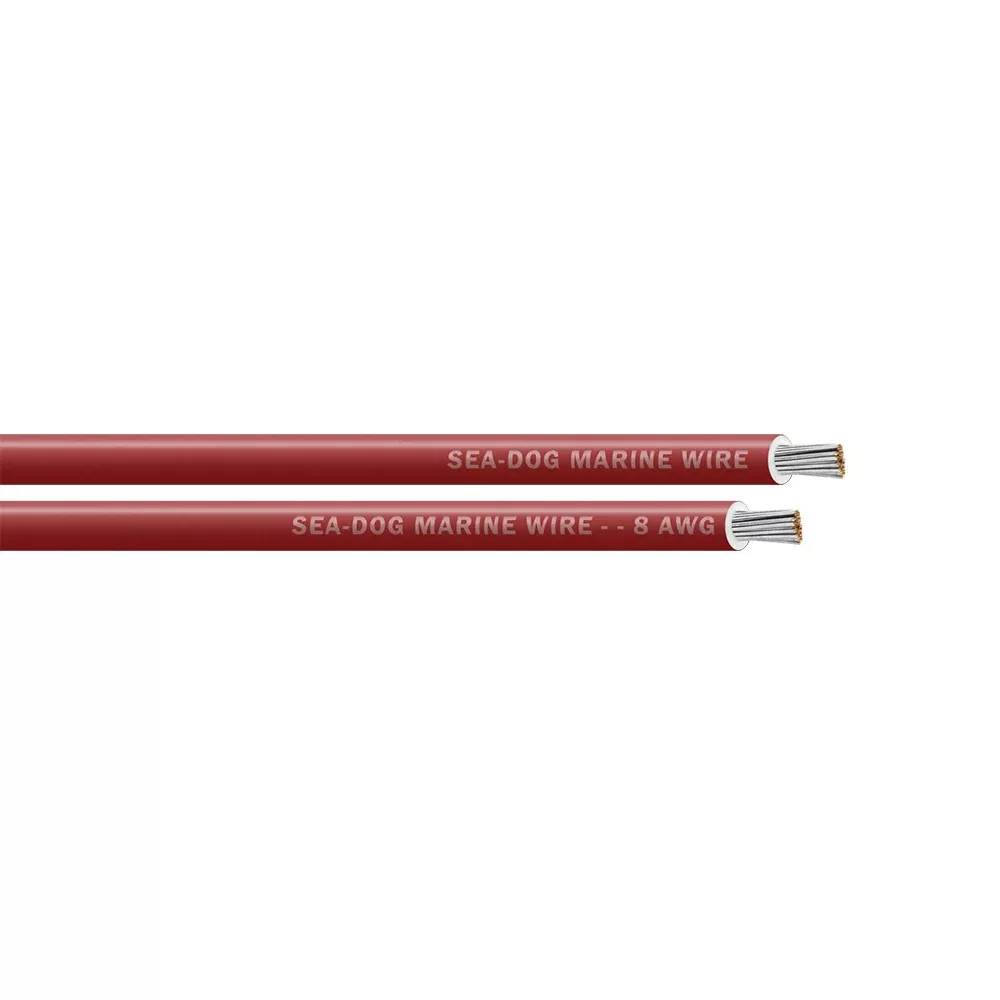 Sea-Dog 8 AWG Red Primary Wire - 25' [8008020]