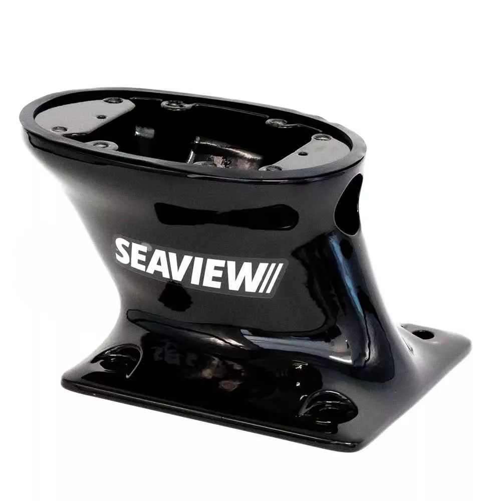 Seaview 5" Black Modular Mount - Forward Raked - 7"x7" Base Plate - To