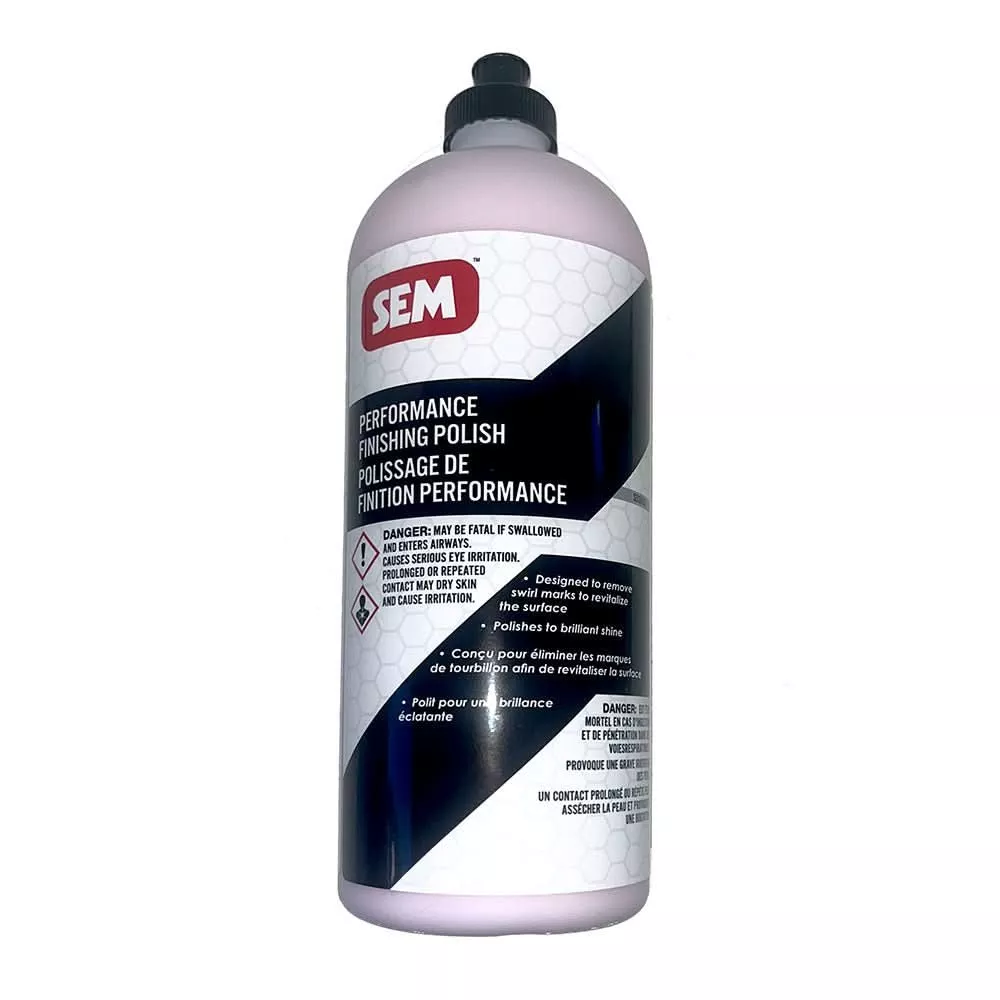 SEM Performance Finishing Polish 1 Quart - Deep Gloss and Swirl Remova