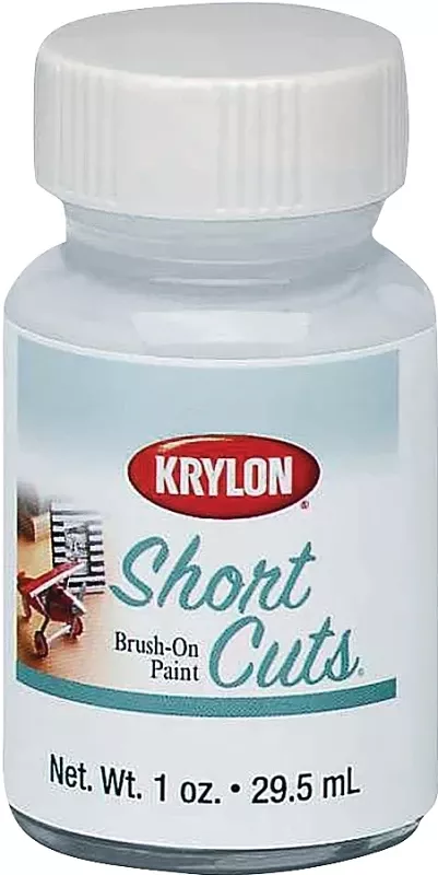Short Cuts White High Gloss 1 Fl. Oz. Hobby Paint - Fast Drying, Oil Based