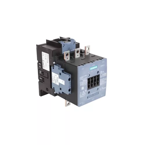 Siemens 3RT1055-6AF36 IEC Contactor, 120V AC/DC Coil, 3-Pole, 150A, S6