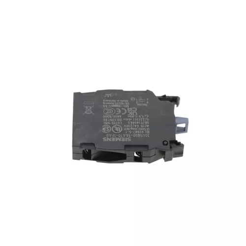 Siemens 3SU1400-1AA10-1FA0 Contact Module 1NO+1NC