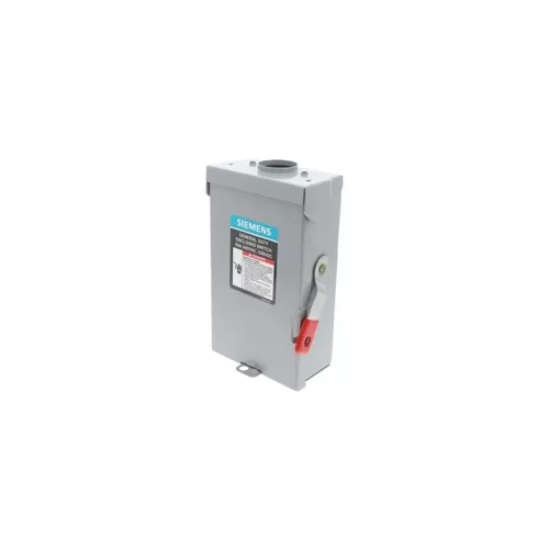 Siemens GNF322RA 3-Pole 240V 60A NEMA 3R Fusible Safety Switch