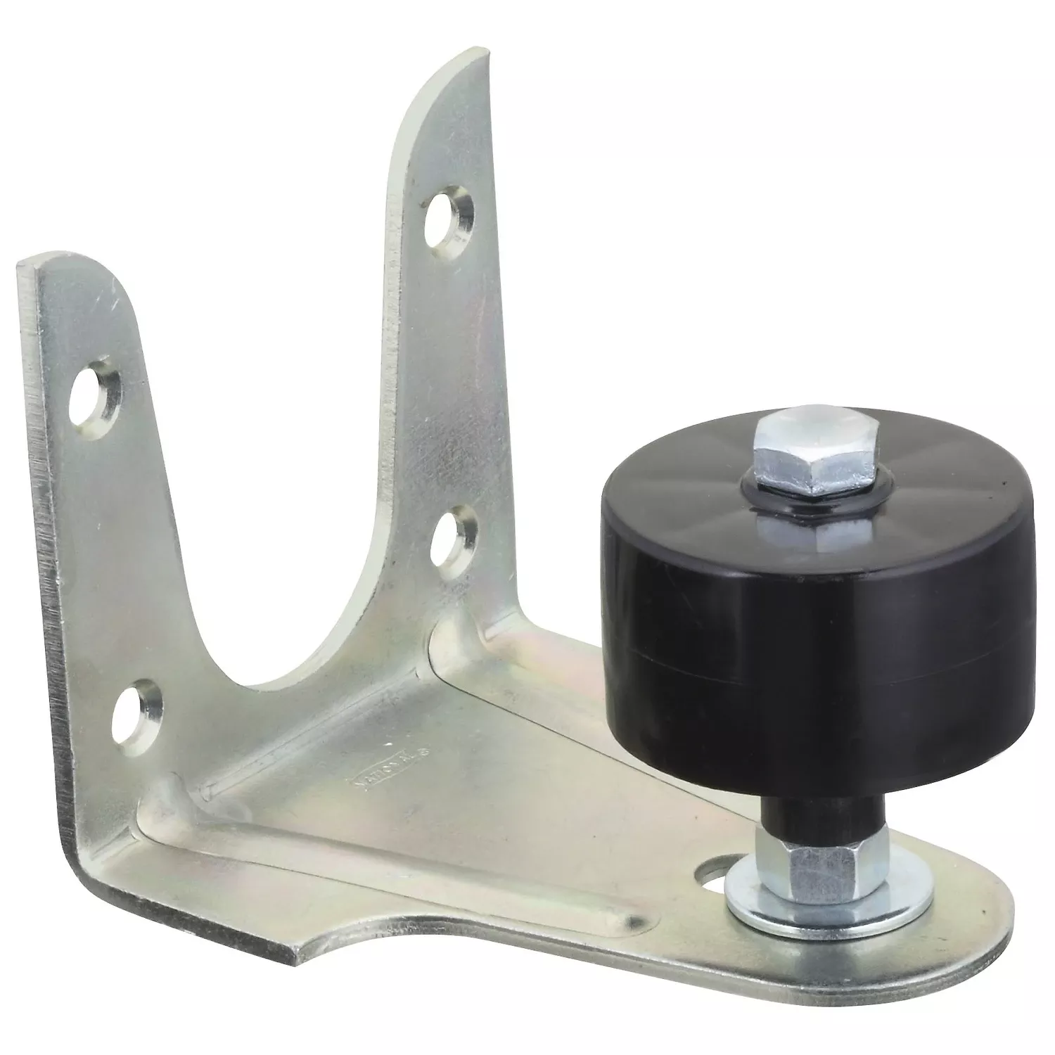 Sliding Barn Door Roller Stay, Zinc