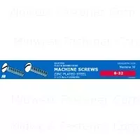 Slotted Machine Screws Midwest Assortment - Various Sizes And Lengths Included