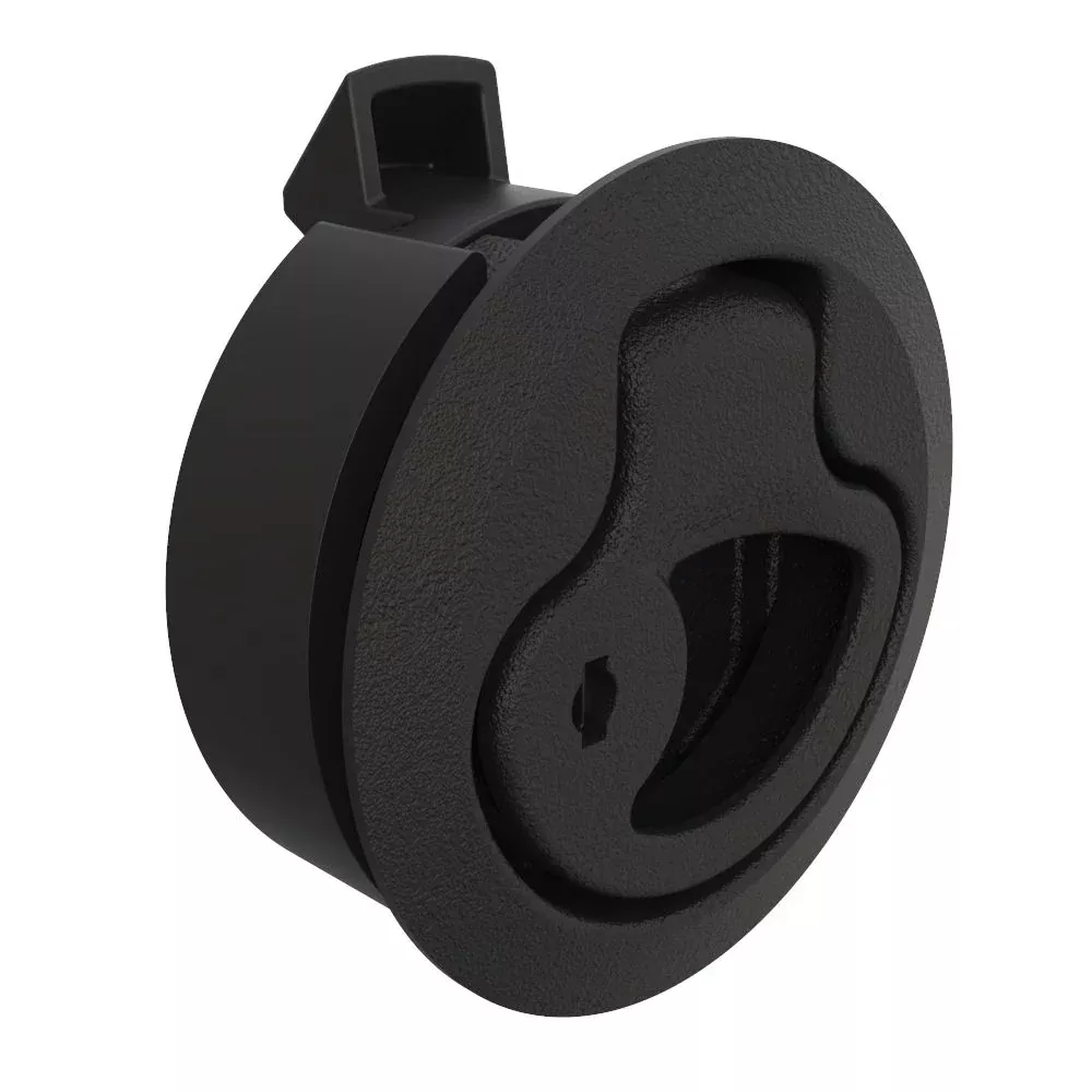 Southco Push-to-Close Latch, Medium Size, Key Locking, 2 - 7mm Grip, P