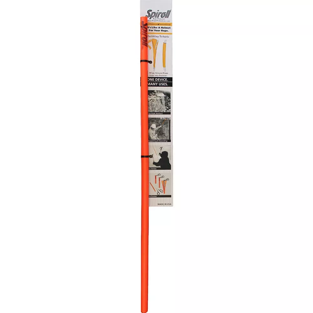 Spiroll Rope Protector Orange f/Lines 1/2" & Greater - SPL-24-O-RP