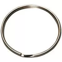Split Key Ring, 1 In., 100-Pk.