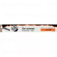 Stainless Steel Fine Hex Cap Screws Assortment - Midwest Collection