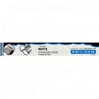 Stainless Steel T-nuts And Fine Stop Nuts Assortment Set For Versatile Applications