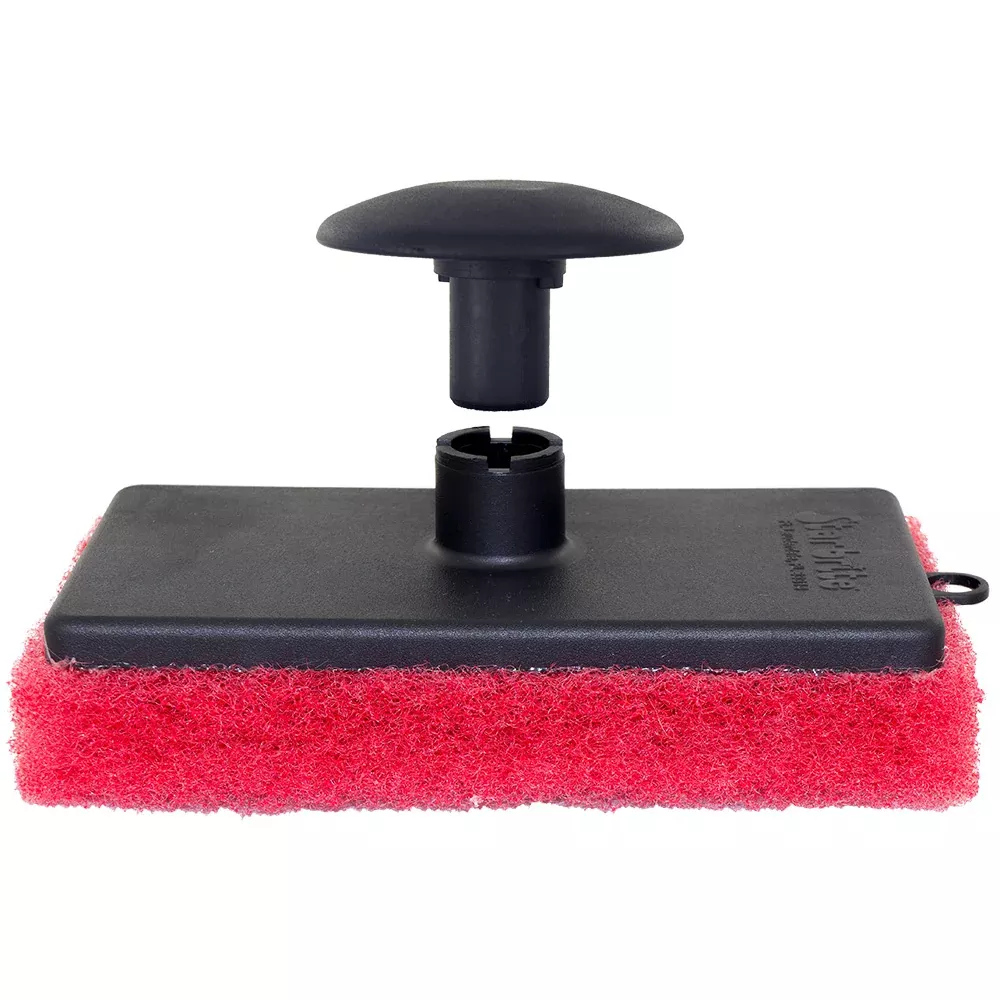 Star brite All-Purpose Medium (Red) Scrubber Pad - Ergonomic Handle [4