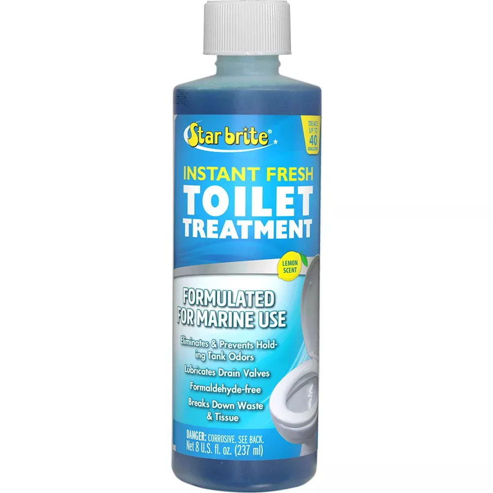 Star brite Instant Fresh Toilet Treatment - Lemon Scent - 8 oz *6 Pack