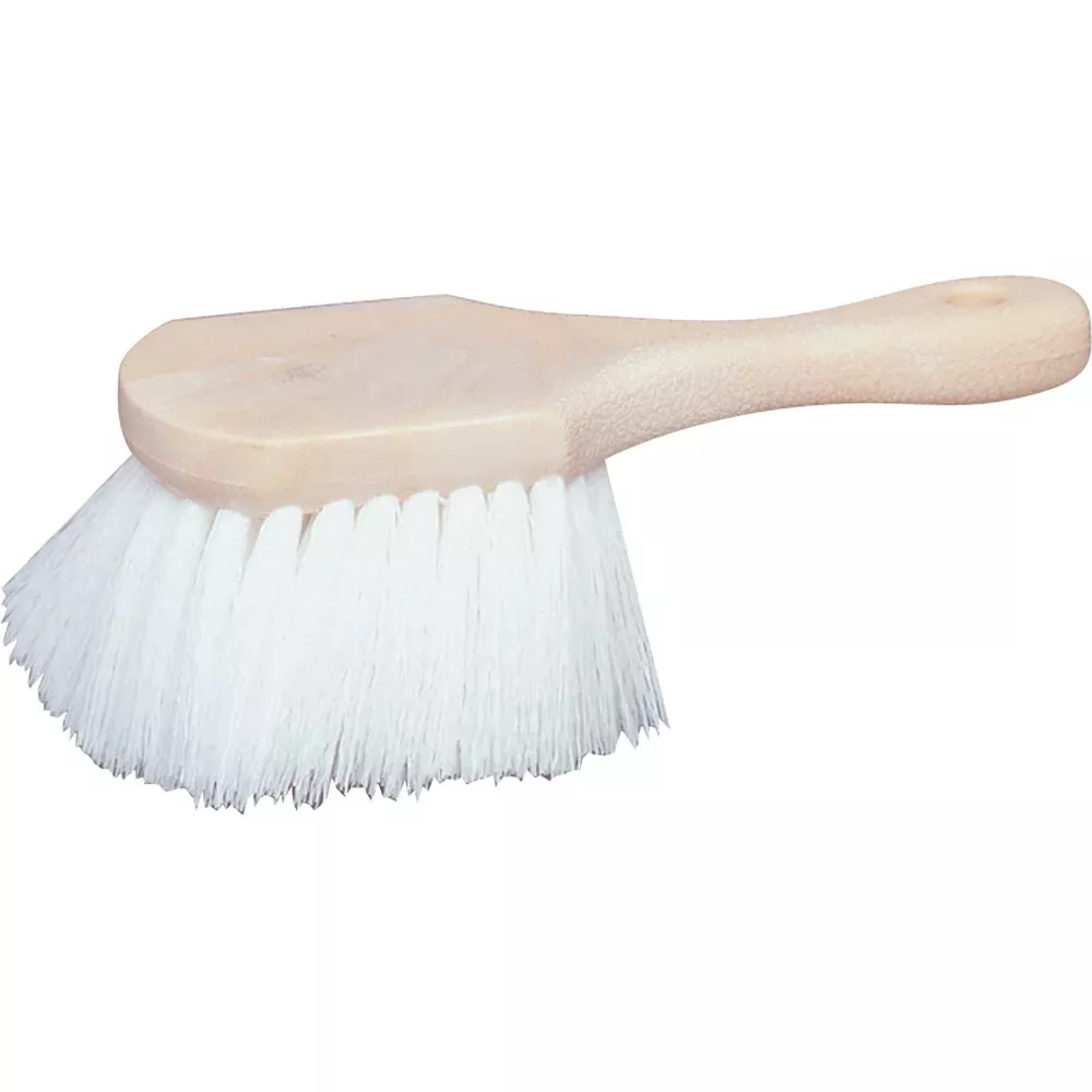 Star brite Marine-Grade Short Handle Scrub Brush Durable Star Prene Fi