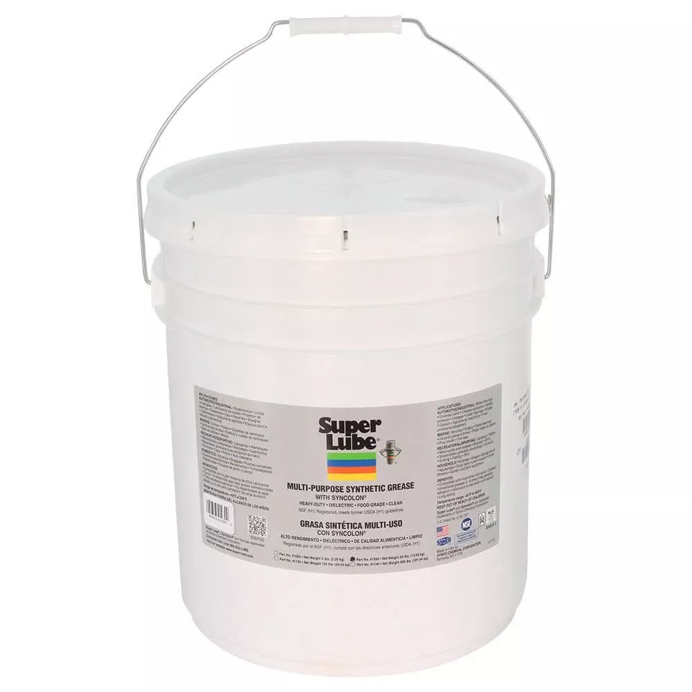 Super Lube Multi-Purpose Synthetic Grease w/Syncolon (PTFE) - 30lbs -