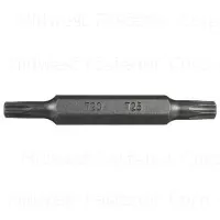 T20 & T25 Star Drive Double Bit - 2 Piece Set For Versatile Applications