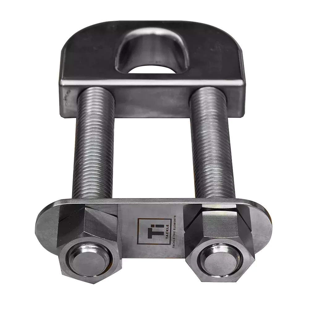 Ti-Tackle Titanium Transom D Ring - 6" Long Stud [TT-TRANSOM-DRING]