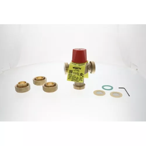 Watts 0559103 1170-US 3/4" Thermostatic Mixing Valve, 90–160°F
