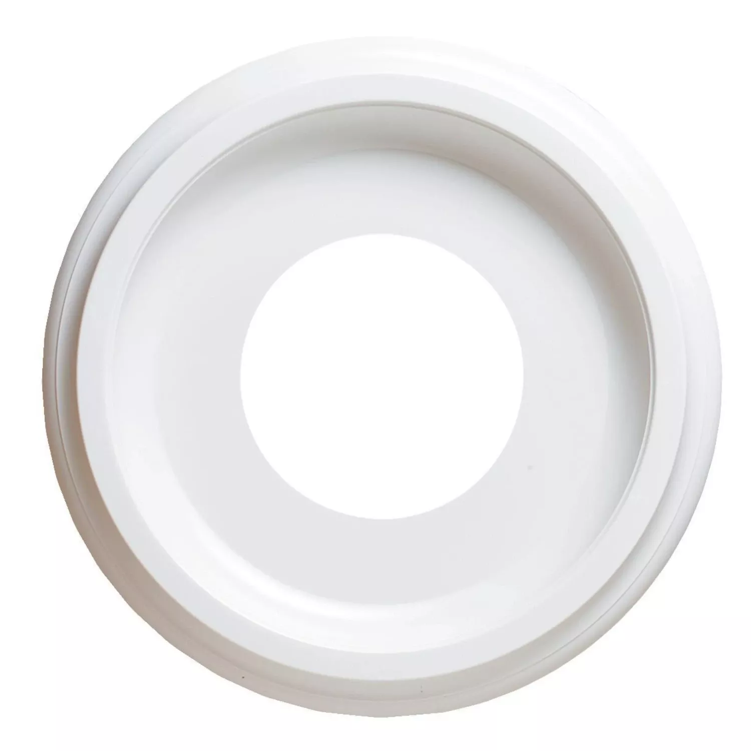 White Ceiling Fan Medallion, 10 In.
