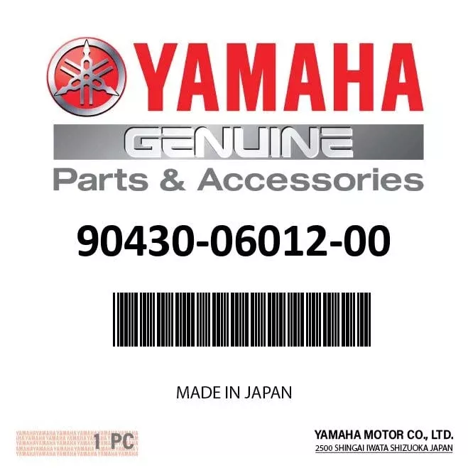 Yamaha - WASHER,PLATE - 90430-06012-00