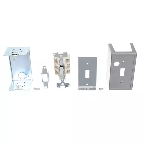 York S1-024-26065-000 DPST Toggle Switch 30A with Bracket