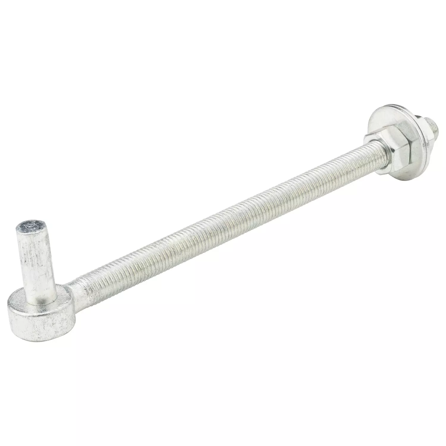 Zinc Bolt Gate Hook, 3/4 x 12 In.