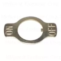 Zinc On/off Indicator Plates For Electrical Applications - Durable And Reliable
