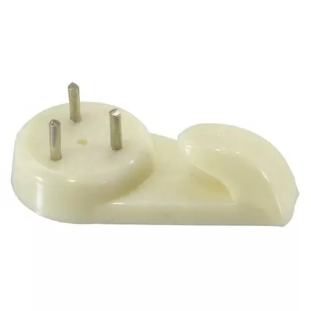Zinc Small Hardwall Hangers, Supports Up To 15 Pounds, Ideal For Home And Office